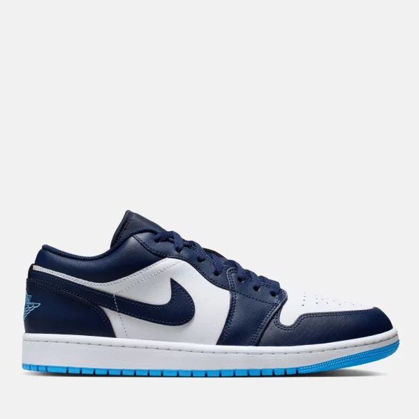 Jordan - Air Jordan 1 Low &Alpha;&nu;&delta;&rho;&iota;&kappa;ά Sneakers  - NAVY-WHITE (1075)