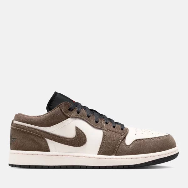 Jordan - Air Jordan 1 Low &Alpha;&nu;&delta;&rho;&iota;&kappa;ά Sneakers  - BROWN-WHIT (0165)