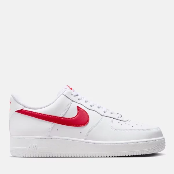Nike - Air Force 1 '07 &Alpha;&nu;&delta;&rho;&iota;&kappa;ά Sneakers  - RED-WHITE (0212)