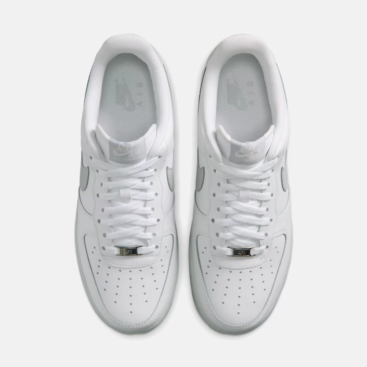 Nike - Air Force 1 '07 Ανδρικά Sneakers  - WHITE-GREY (0268)