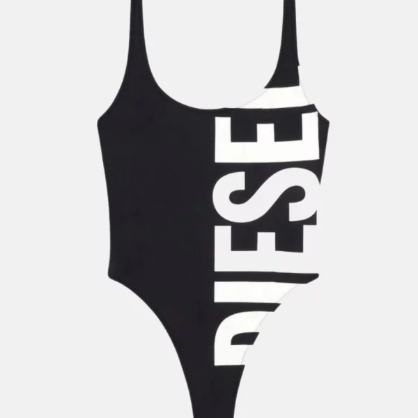 Diesel - BfswKylia Γυναικείο Ολόσωμο Μαγιό - BLACK-WHIT (0313)