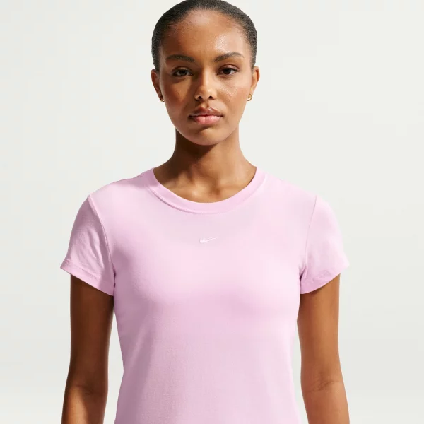 Nike - Sportswear Chill Knit Γυναικείο T-shirt - PINK (0030)