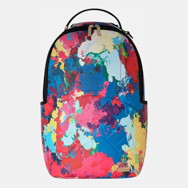 Sprayground - Sprayground Hideki Saijo Abstract Flow Dlx &Sigma;&alpha;&kappa;ί&delta;&iota;&omicron; &Pi;&lambda;ά&tau;&eta;&sigmaf;  - BLACK (0002)