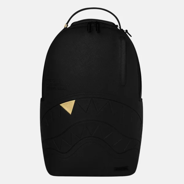 Sprayground - Sprayground Blacked Out Embossed GoldTooth Σακίδιο Πλάτης