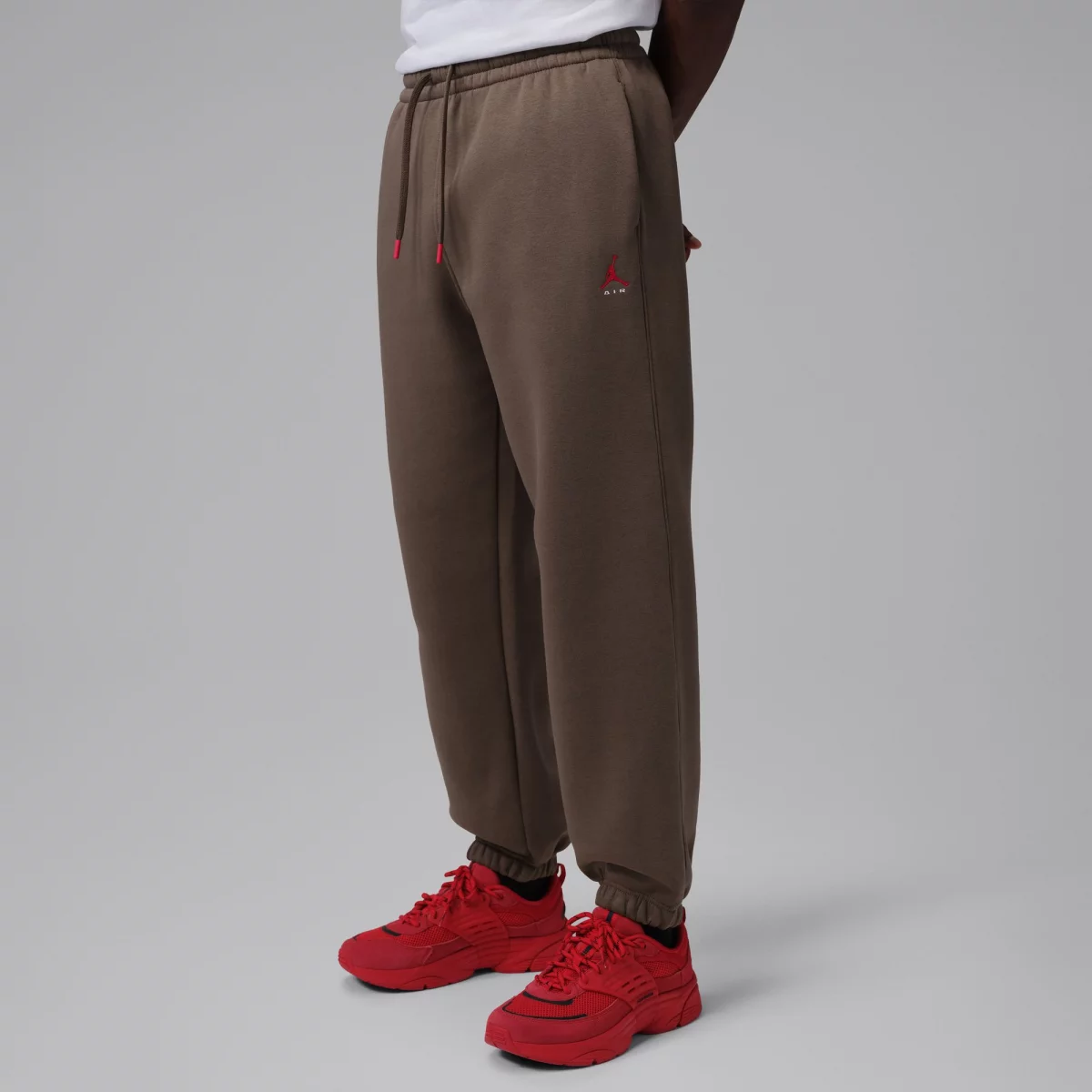 Jordan - Jordan Brooklyn Fleece Ανδρικό Παντελόνι Φόρμας - BROWN (0007)