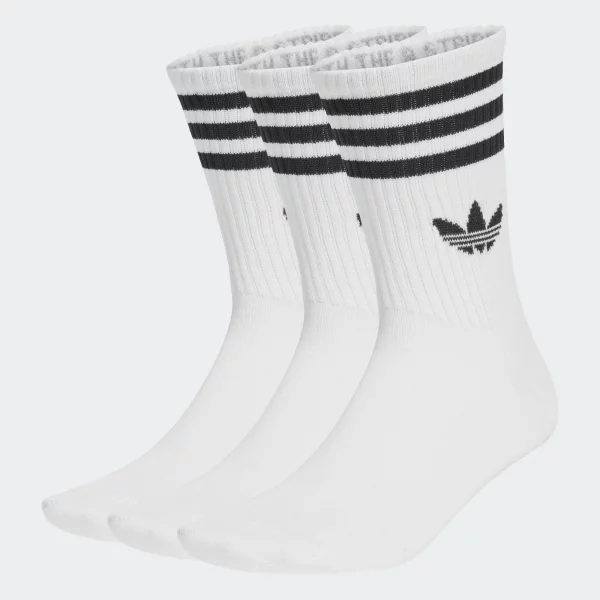 adidas Originals - adidas Originals 3 Stripes Crew Socks 3 Pairs Unisex Κάλτσες