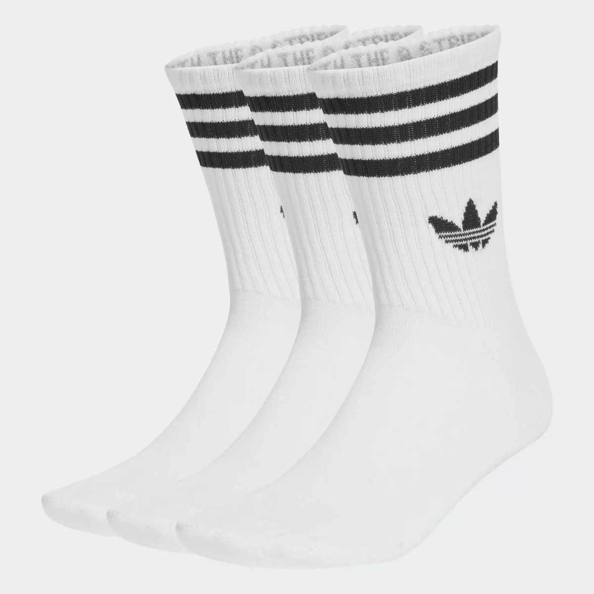 adidas Originals - adidas Originals 3 Stripes Crew Socks 3 Pairs Unisex Κάλτσες