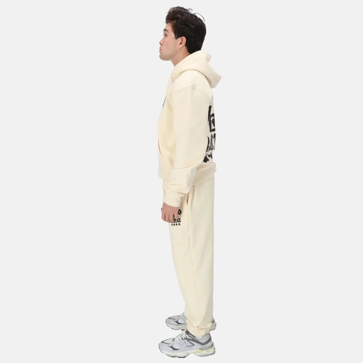 Good Practice - Good Practice Logo Fleece Sweatpant Unisex Παντελόνι Φόρμας - BEIG-BLACK (0341)
