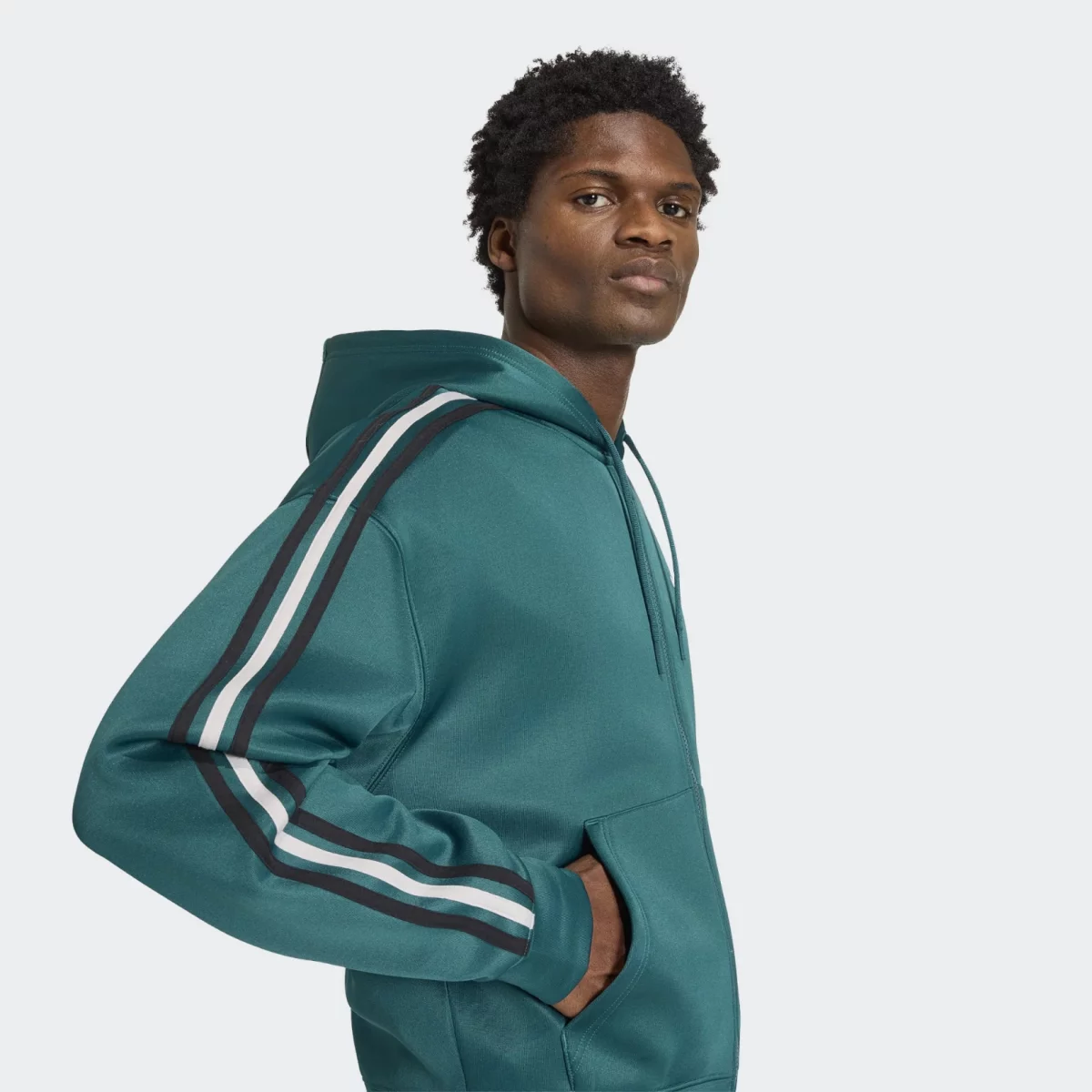 adidas Originals - adidas Originals Adicolor Spacer Oversized Full Zip Ανδρική Ζακέτα