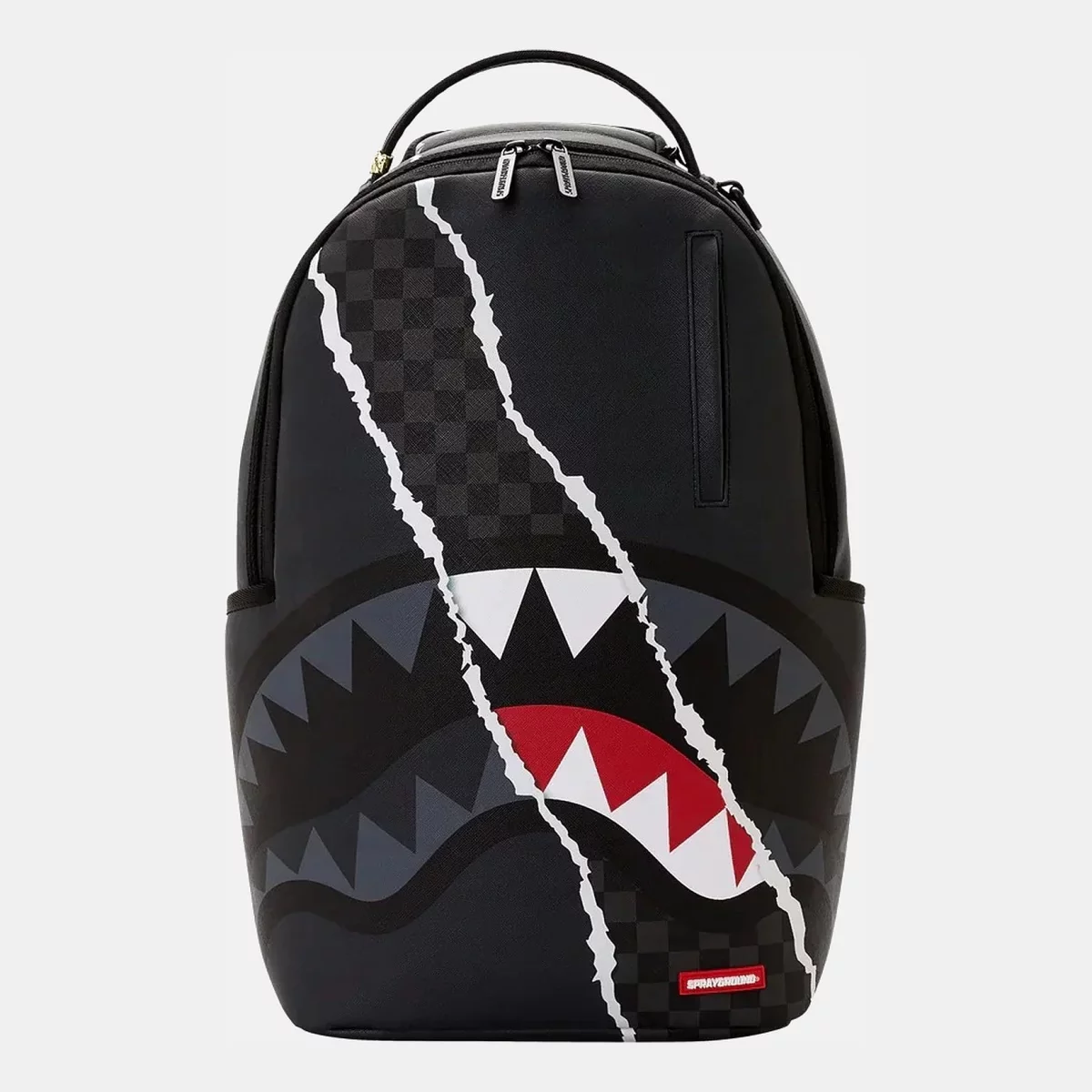 Sprayground - Sprayground Center Rip Revealing Backpack - BLACK (0002)