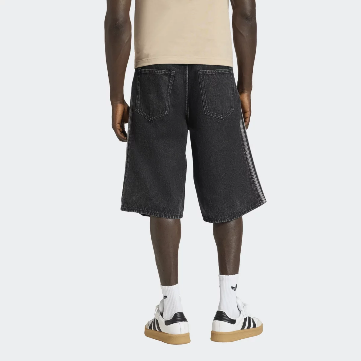 adidas Originals - adidas Originals Firebird Adicolor Denim Ανδρικό Σορτς - DK. GREY (0614)