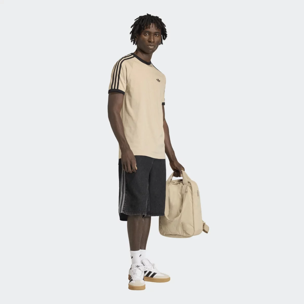 adidas Originals - adidas Originals Firebird Adicolor Denim Ανδρικό Σορτς - DK. GREY (0614)