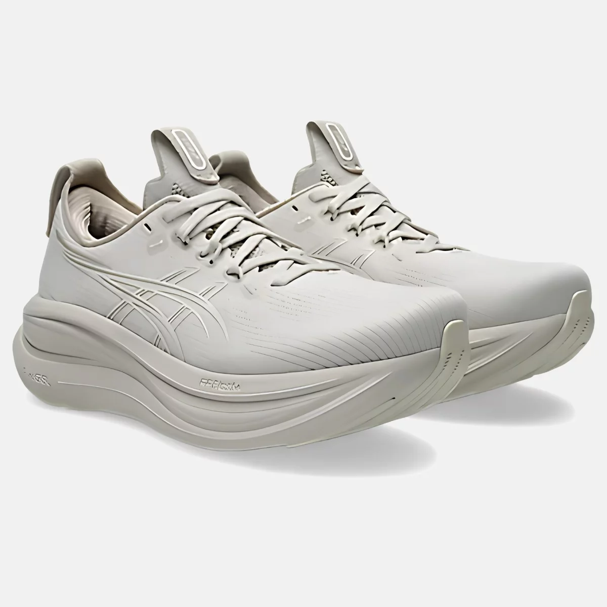 Asics - Asics Gel-Nimbus 28 Γυναικεία Παπούτσια για Τρέξιμο - BEIGE (0022)