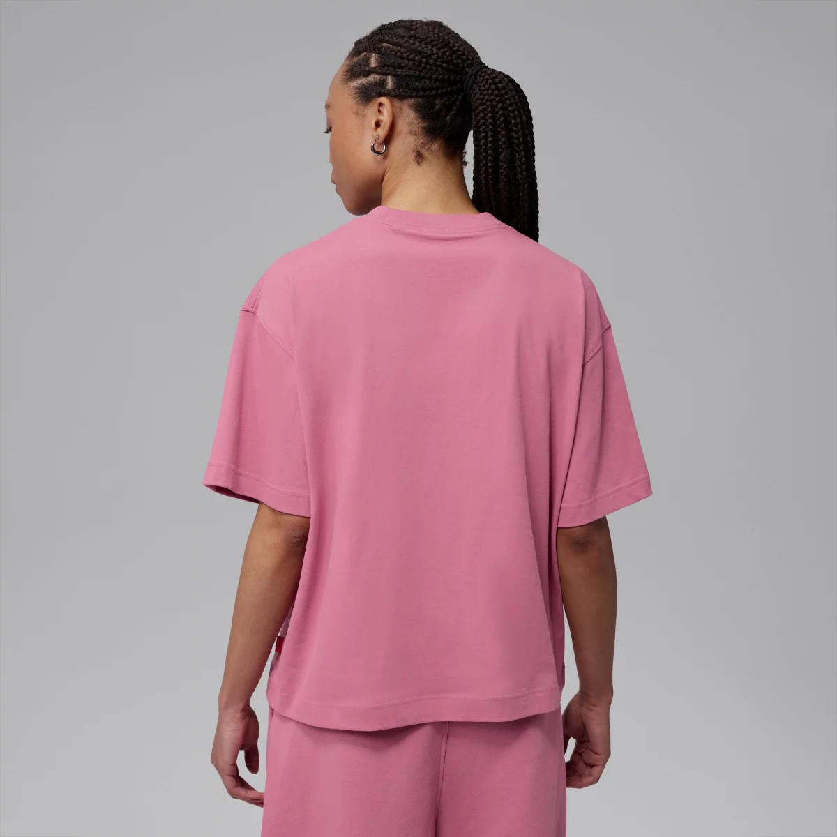 Jordan - Jordan Essentials Girlfriend Γυναικείο T-shirt - PINK (0030)
