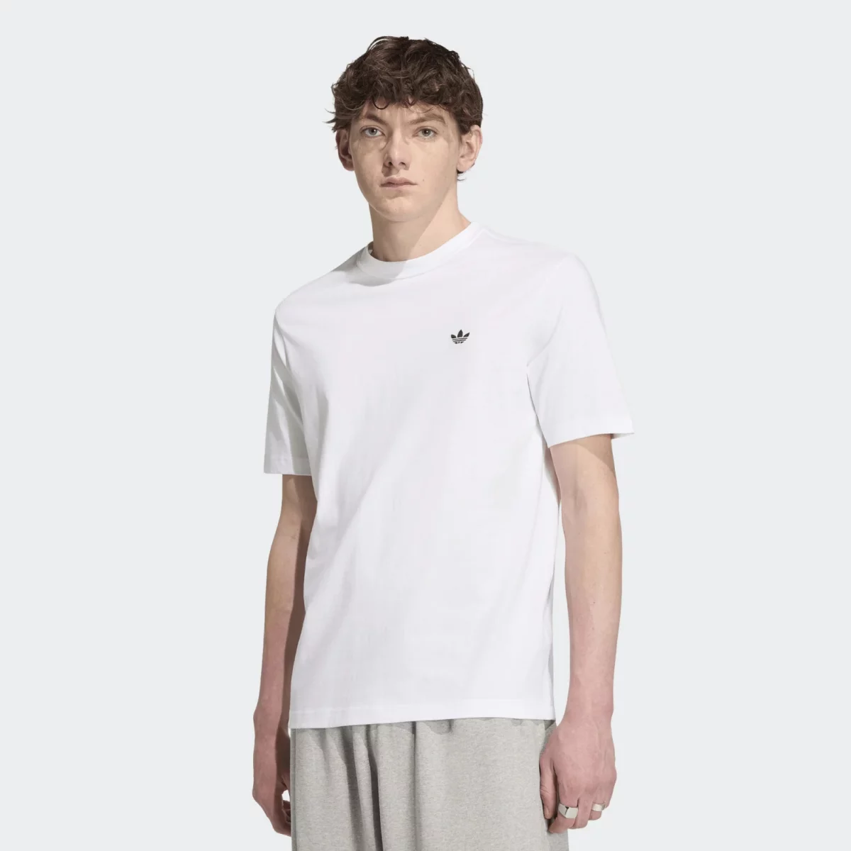 adidas Originals - adidas Originals Trefoil Essentials Ανδρικό T-shirt - WHITE (0001)