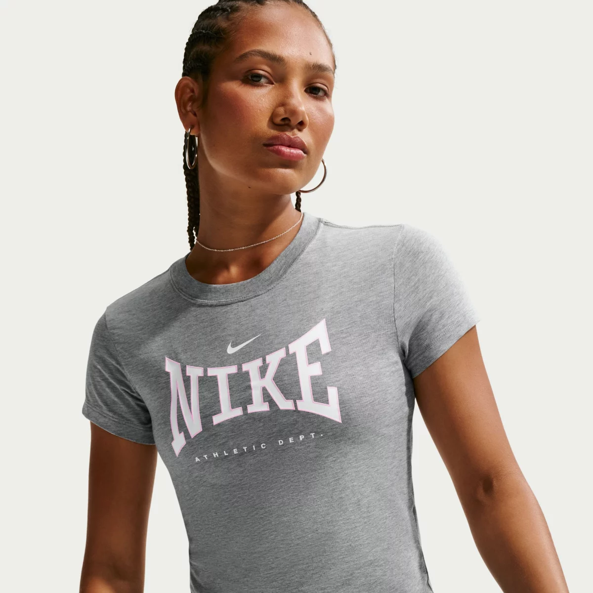 Nike - Nike Sportswear Slim Γυναικείο T-shirt - BLUE-WHITE (0367)