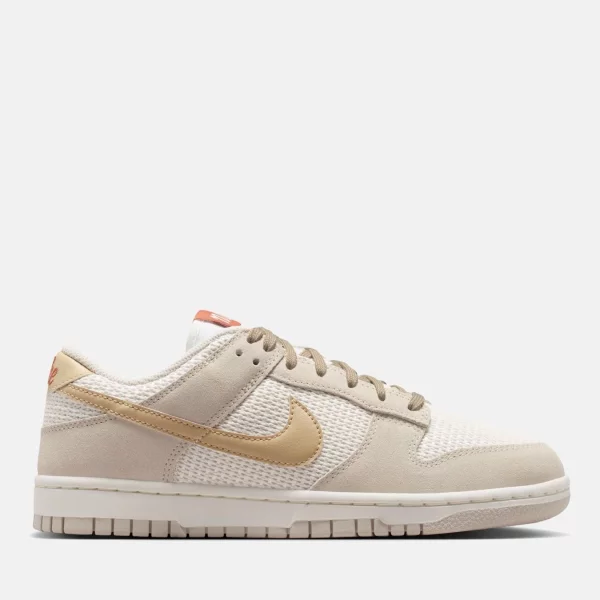 Nike - Nike Dunk Low SE Γυναικεία Sneakers - BEIG-WHITE (0340)