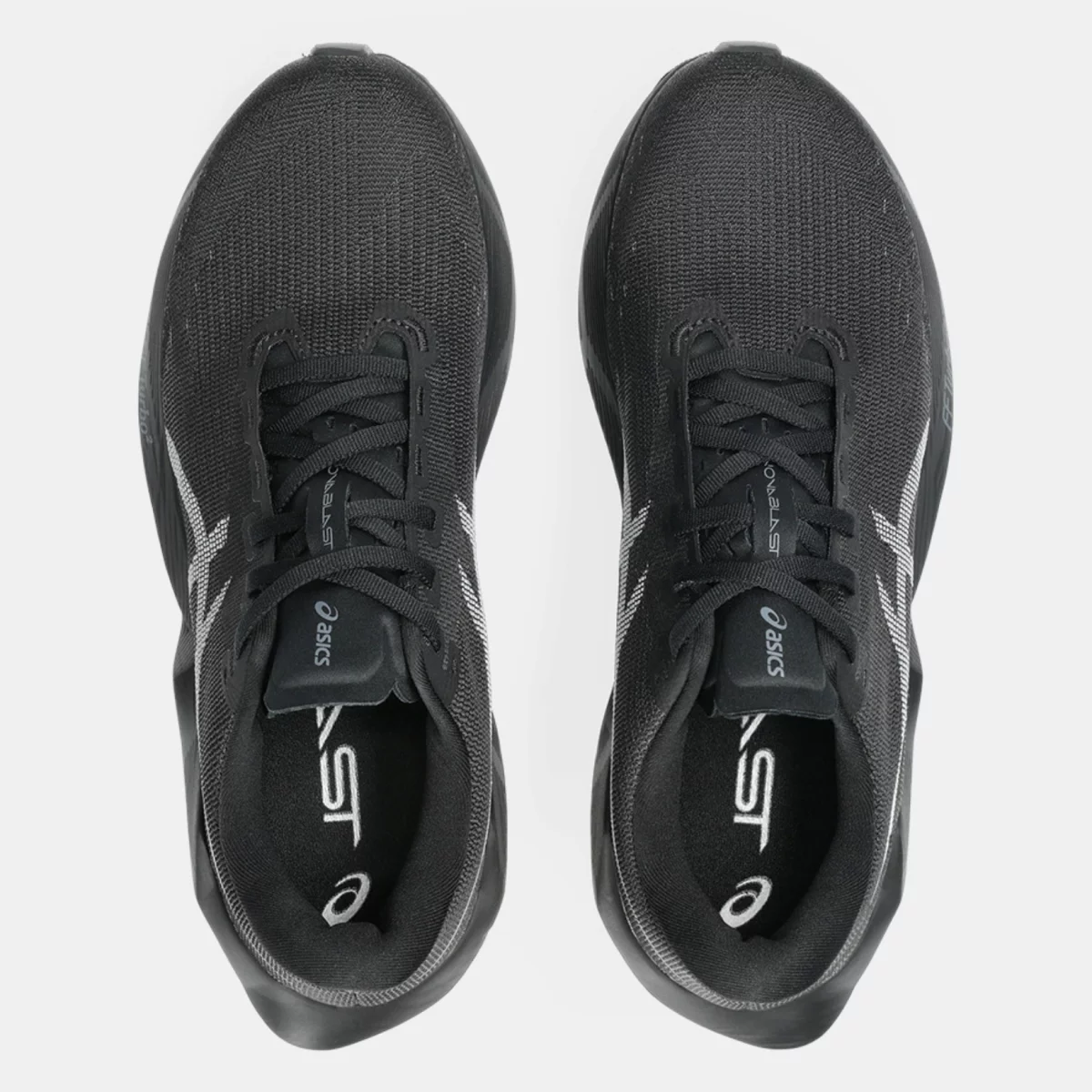Asics - Asics Novablast 6 Ανδρικά Παπούτσια για Τρέξιμο - BLACK-GREY (0307)