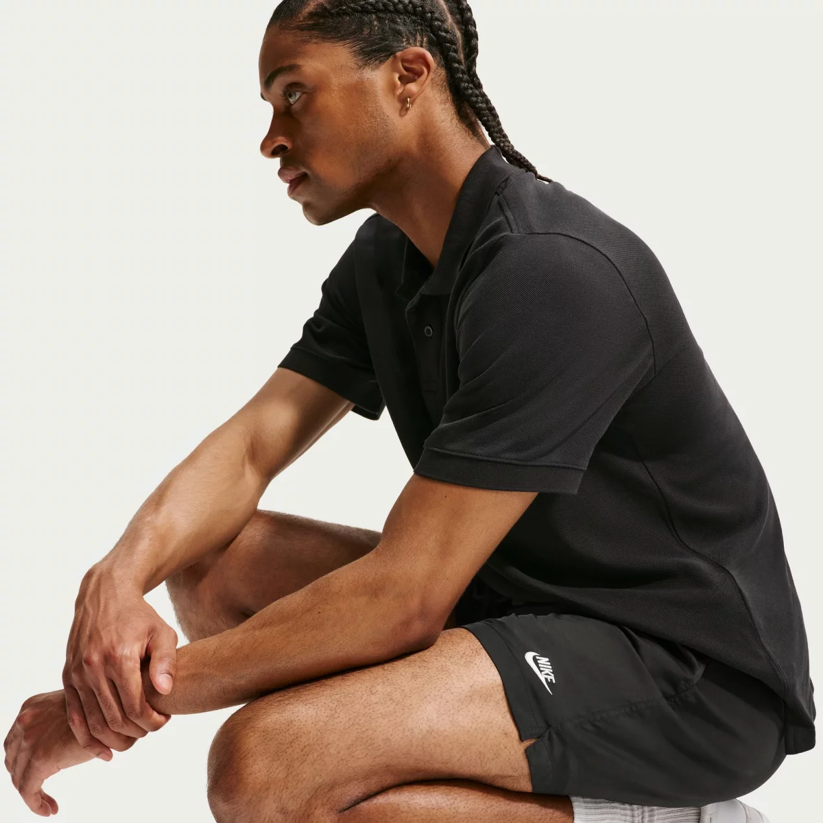 Nike - Nike Club Ανδρικό Σορτς - BLACK (0002)