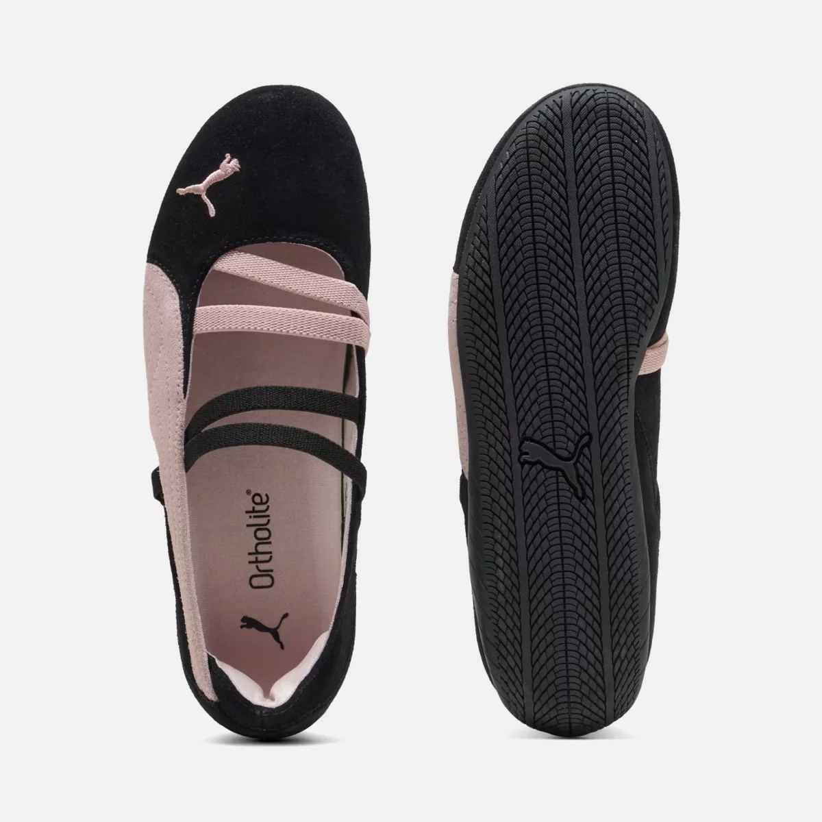 Puma - Puma Speedcat Ballet Γυναικεία Sneakers - BLACK-PINK (0323)