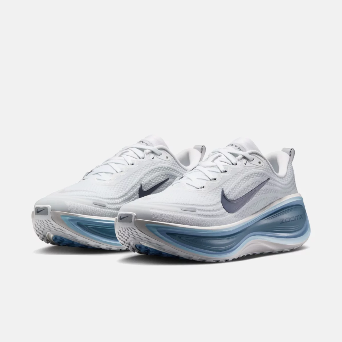Nike - Nike Vomero Plus Ανδρικά Παπούτσια για Τρέξιμο - WHITE-BLUE (0277)