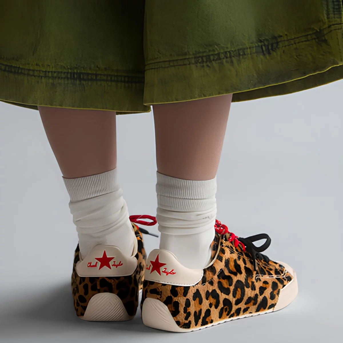 Converse - Converse Chuck Taylor Lo Leopard Pony Hair Γυναικεία Sneakers