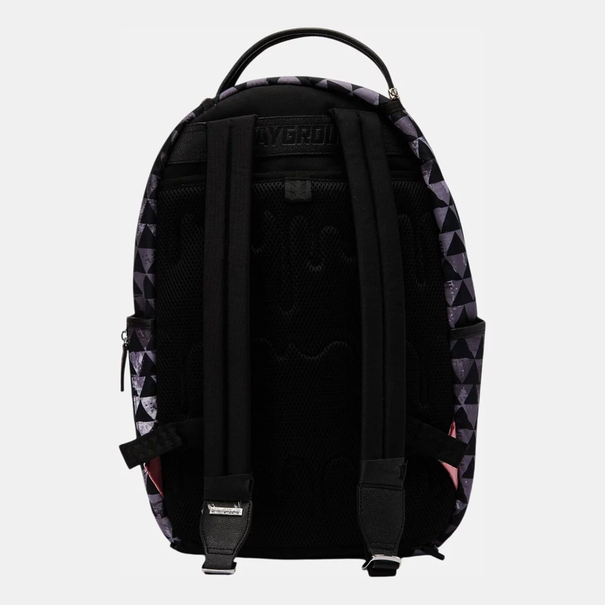 Sprayground - Sprayground Kahuku Niho Mano Backpack - BLACK-PURP (0318)