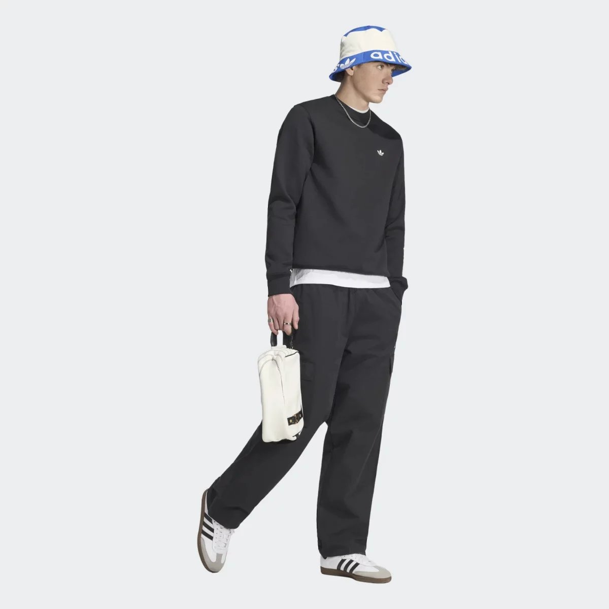 adidas Originals - adidas Originals Trefoil Essentials Ανδρικό Φούτερ - BLACK (0002)